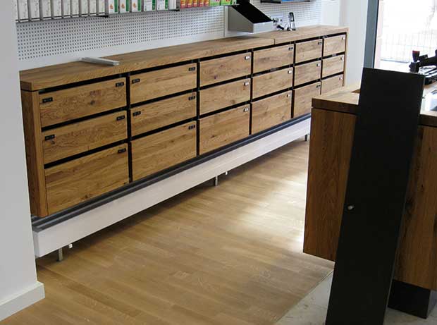 Schubladenschrank Innenausbau