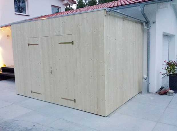 Geräteschuppen vom Schreiner